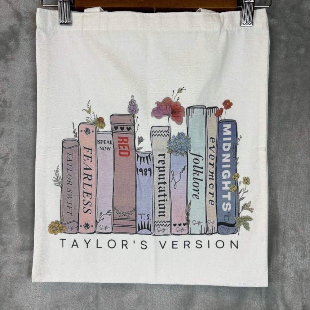 Taylor Swift Album Tote Bag